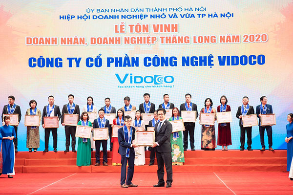 Vidoco nhận bằng khen của Phòng Công nghiệp và thương mại Việt Nam