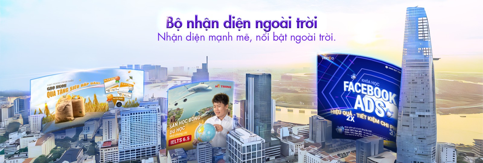 bộ nhận diện ngoài trời