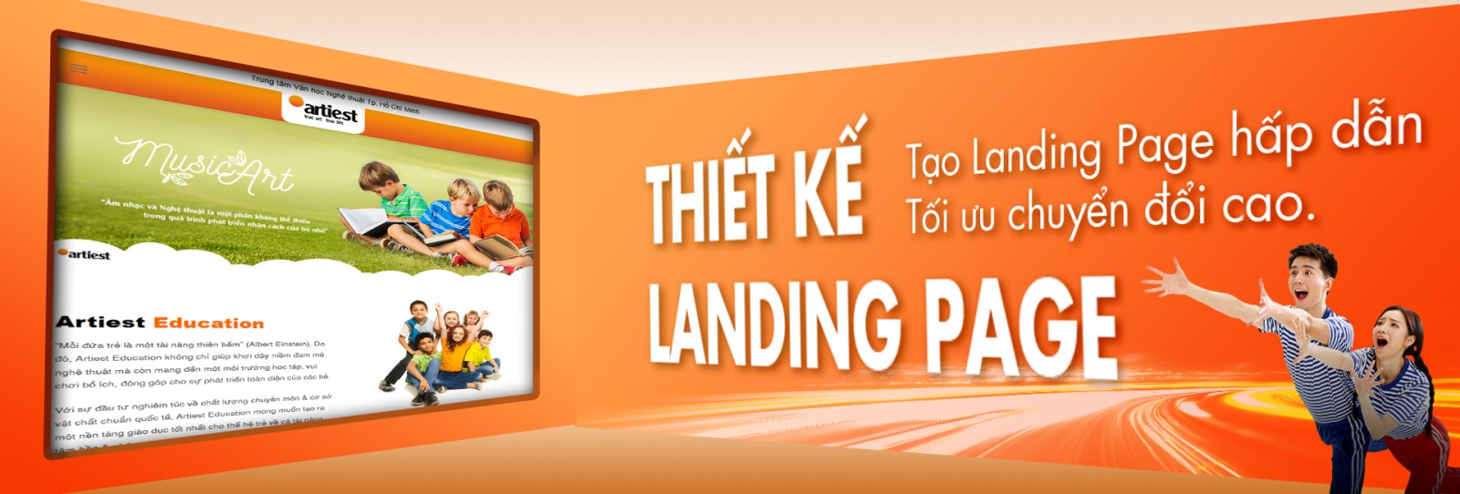 thiết kế landingpage