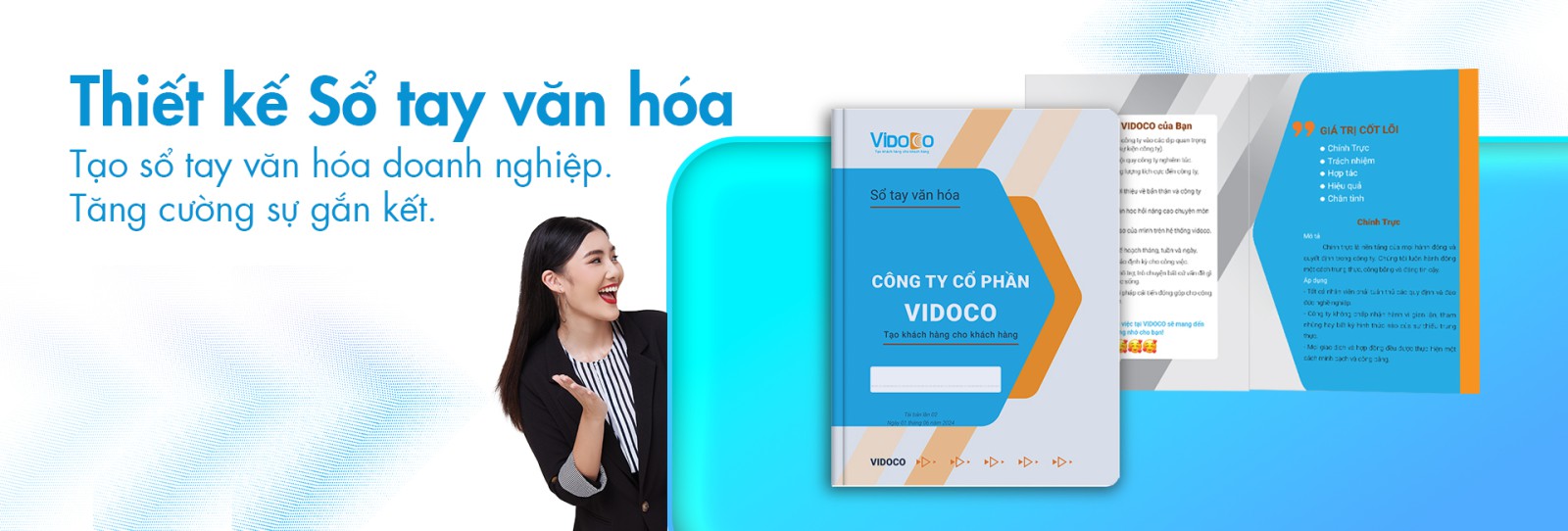 thiết kế sổ tay văn hóa