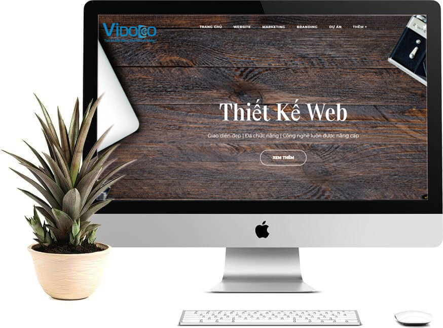 Mẫu thiết kế website Bắc Giang của Vidoco